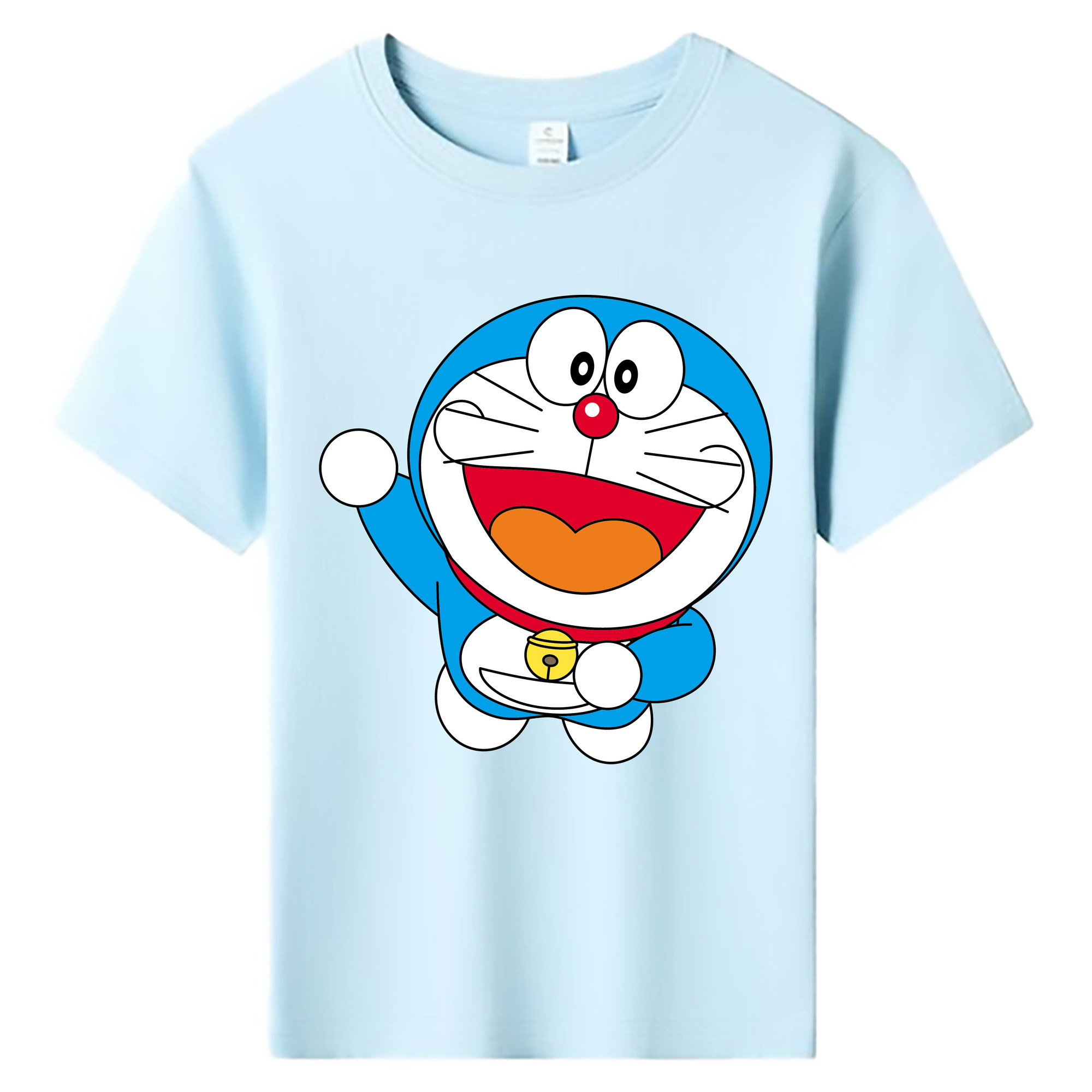 （画像用） ドラえもん Doraemon 綿100％キッズTシャツ（フロントプリント）